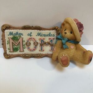 Cherished Teddies Collection - Maker of Miracles ‘MOM’ EUC